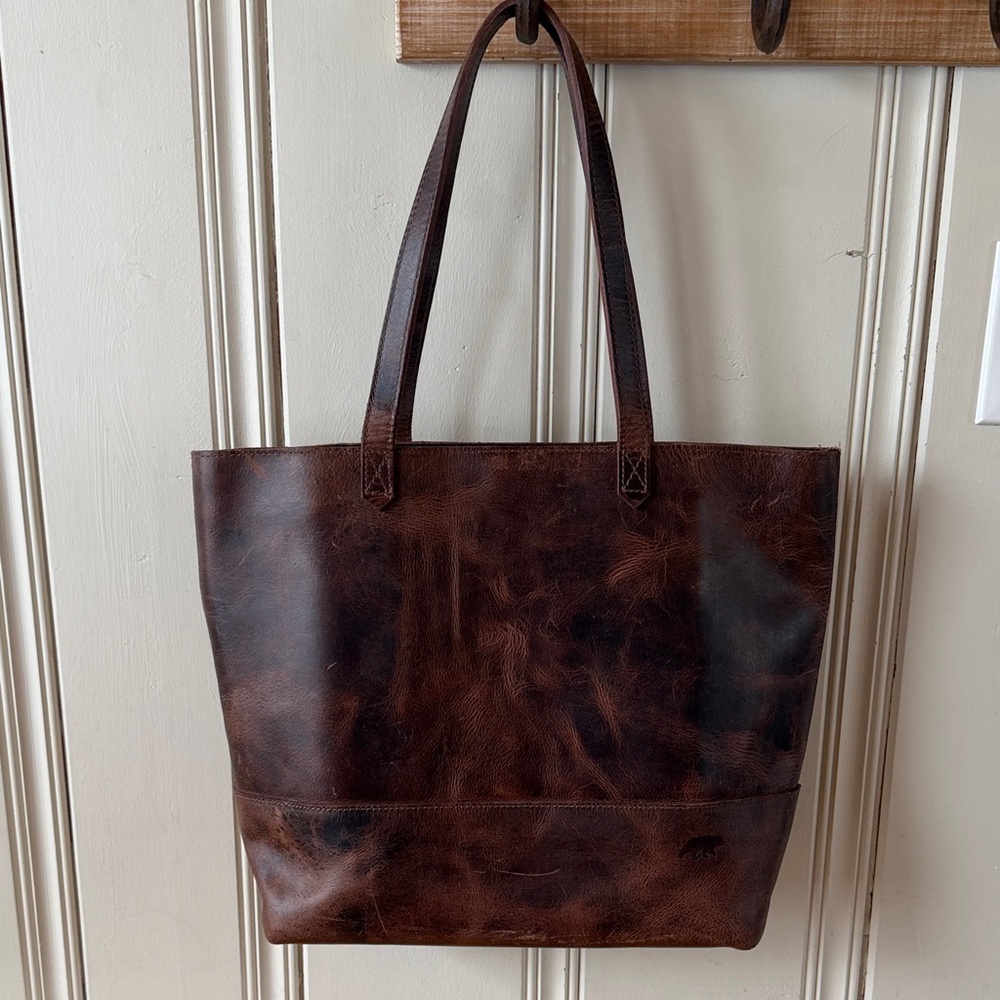 Kodiak Dark Brown Leather Bag